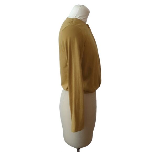 Oak + Fort Surplice Wrap Top - Picture 4 of 5